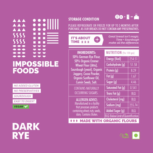 Dark Rye For Discount