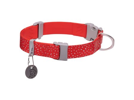 RuffWear Confluence Collar Red Sumac for Dogs Supply