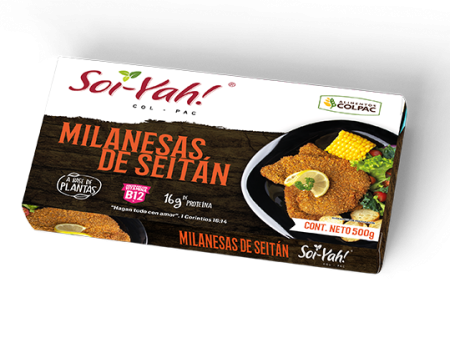 Alimentos Colpac, Milanesas de Seitan, 500g For Sale