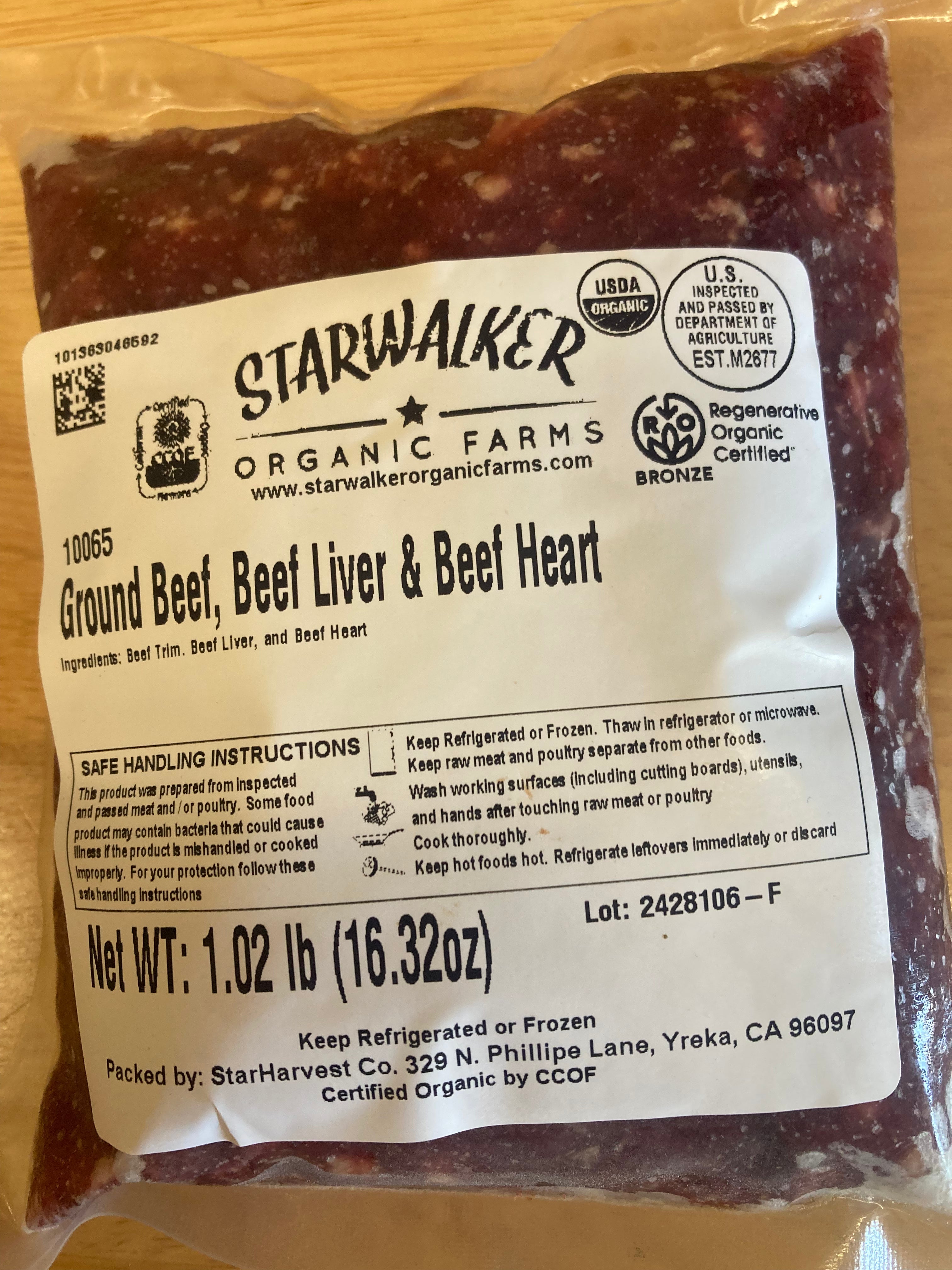 Ancestral Grind, Ground Beef + Organ Meats Hot on Sale