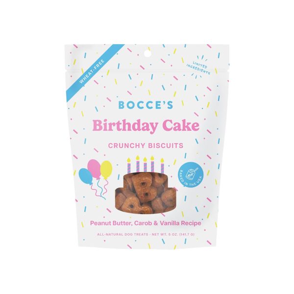 Bocce s Bakery Birthday Cake Biscuit Dog Treats Sale