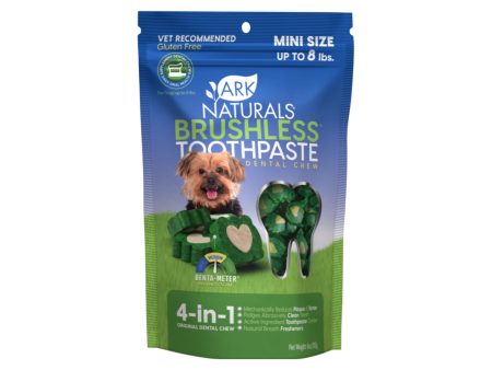 Ark Naturals Brushless Toothpaste Dental Chews for Dogs Online now