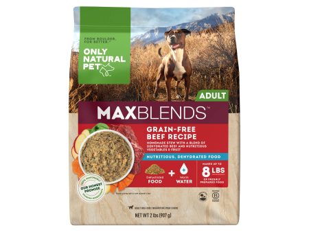 Only Natural Pet MaxBlends Grain-Free Beef Recipe Dehydrated Dog Food Sale