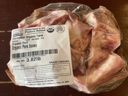 Pork Bones, Organic For Sale