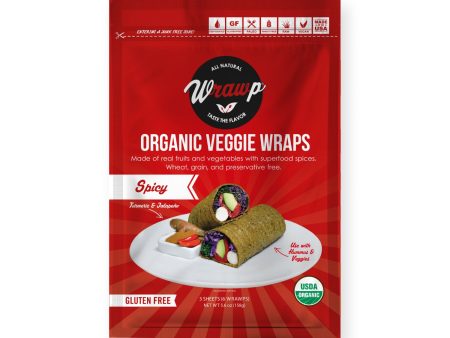 25% Saving! - IMPERFECT Veggie Wraps: Spicy (12 sheets) For Cheap