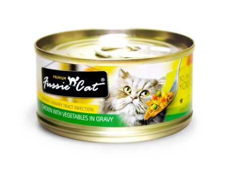 Fussie Cat Gold Label Grain Free Shredded Canned Cat Food on Sale