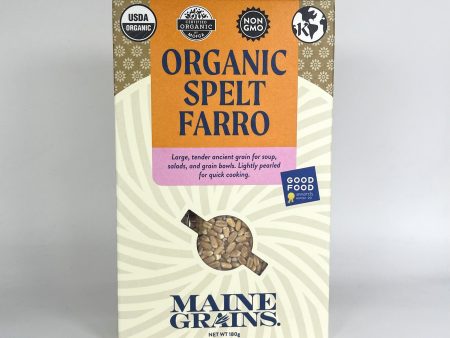 Organic Semi-Pearled Spelt Farro Discount