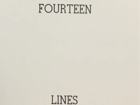 Fourteen Lines Fashion