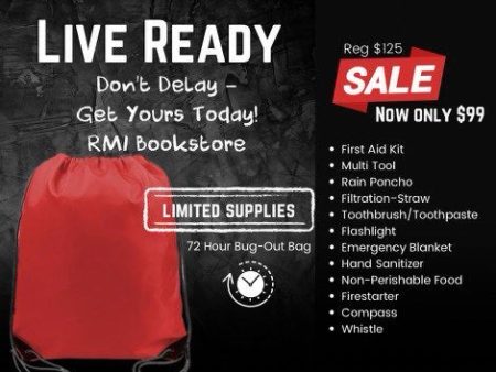 72 Hour Bug Out Bag Supply