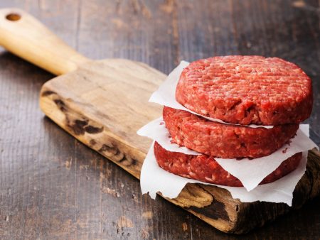 Angus Burgers - 4 Per Pack, 8 oz Each Supply