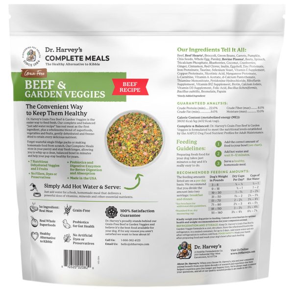 Dr. Harvey s Garden Veggies Grain Free Recipe Dog Food For Cheap