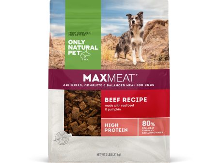 Only Natural Pet MaxMeat Air Dried Dog Food Beef Recipe For Cheap