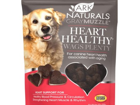 Ark Naturals Gray Muzzle Heart Healthy Wags Plenty for Senior Dogs Hot on Sale