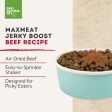 Only Natural Pet MaxMeat Jerky Boost Air-Dried Natural Meal Topper Beef Recipe for Dogs Online Sale