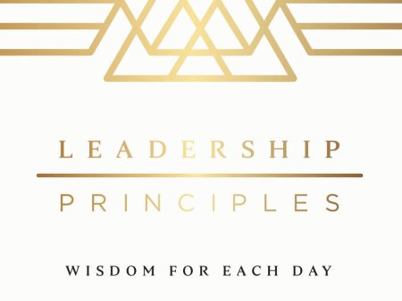 Leadership Principles - One Year Inspirational Calendar Cheap