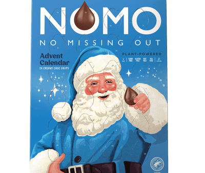 Nomo Creamy Milky Choc Advent Calendar, 80g: HALF PRICE! Hot on Sale