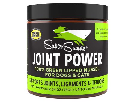 Super Snouts Joint Power Green Lipped Mussel for Dogs & Cats on Sale