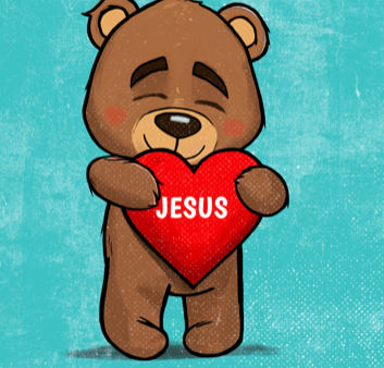 Jesus In Me River Bears Coloring Book on Sale