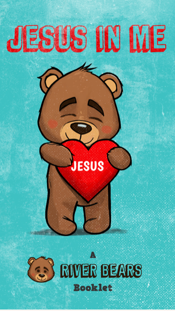 Jesus In Me River Bears Coloring Book on Sale