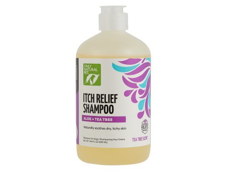 Only Natural Pet Itch Relief Shampoo with Aloe + Tea Tree for Dogs Sale