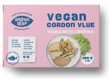 VN Green Leaf - Cordon Bleu Vegano (3ud) on Sale