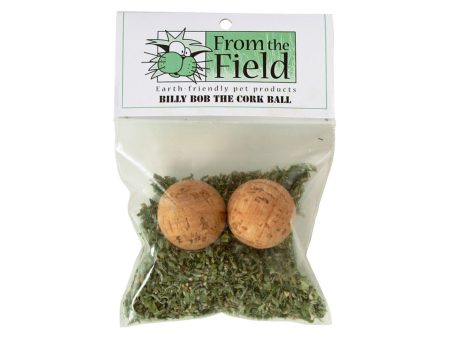 From the Field Billy Bob the Corkball Catnip Cat Toy For Discount