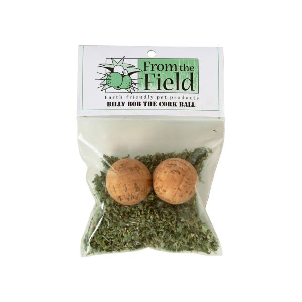 From the Field Billy Bob the Corkball Catnip Cat Toy For Discount