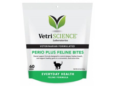 VetriScience Perio Plus Feline Bites Online now