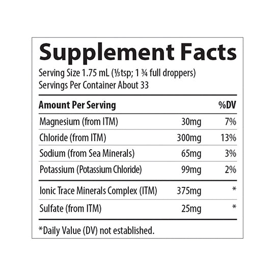 Trace Minerals, Potasio Iónico, 99mg Fashion