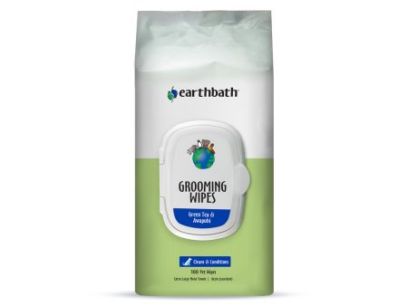 Earthbath Total Natural Pet Care Extra Thick Moist Towel Grooming Wipes for Dogs & Cats Discount