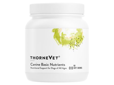 ThorneVet Canine Basics Nutrients Dog Supplement on Sale