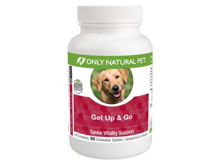 Only Natural Pet Get Up & Go Joint Support Supplement Chewable  Tablets for Dogs Hot on Sale