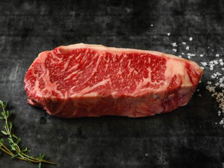 NY Strip BMS 8+ Approximately 16 oz Hot on Sale