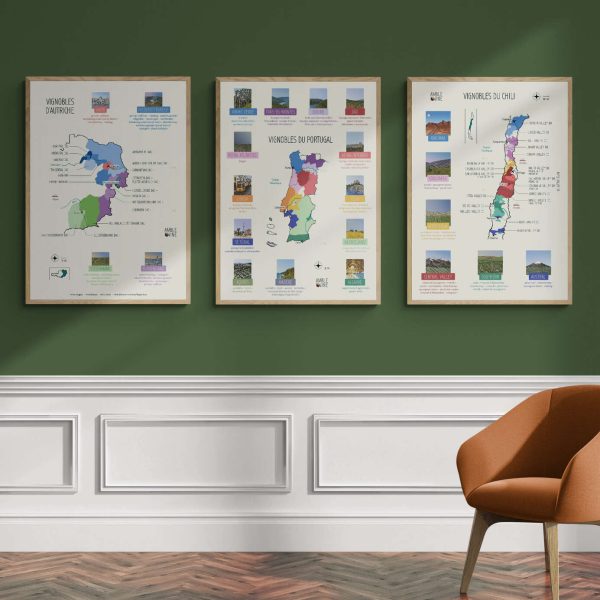 13 wine maps of the world Online Sale