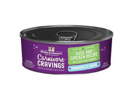 Stella & Chewy s Carnivore Cravings Purrfect Pate Duck & Chicken Wet Cat Food Online