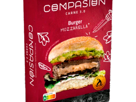 Compasión - Burger de Mozzarella Vegana (2x130g) Supply