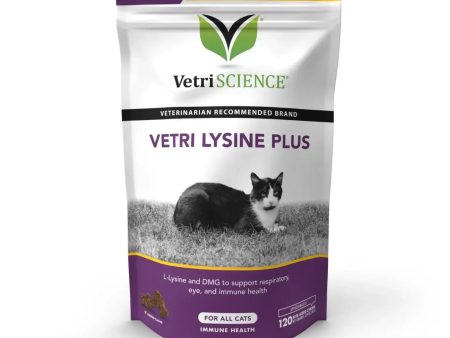 VetriScience Vetri-Lysine Plus 120 Soft Chews Hot on Sale