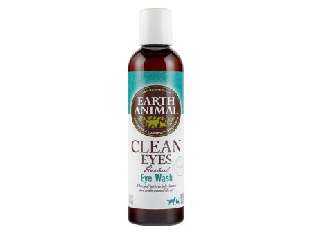 Earth Animal Herbal Topical Remedies Clean Eyes Wash for Dogs on Sale