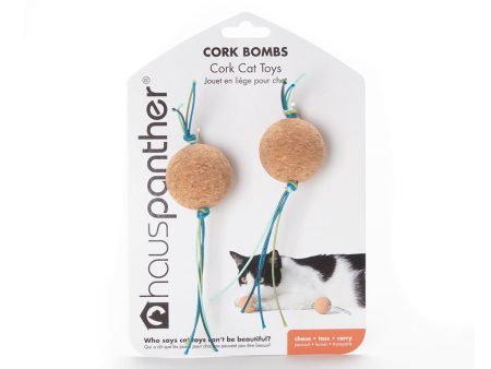 Hauspanther Cork Bombs Cat Toys For Sale