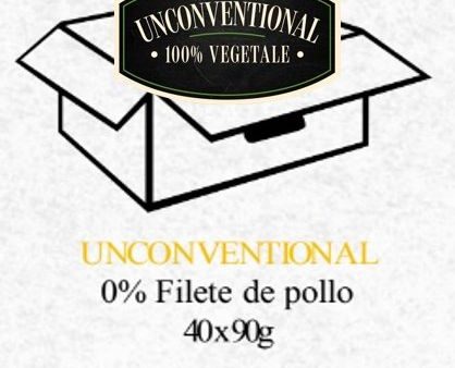 Unconventional - Filetes Vegetales (Chicken Fillet) HORECA (40x90g) Online Sale