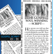 Gospel Soulwinning Scripts - 20 English Online Sale