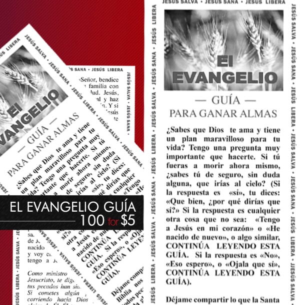 El Evangelio Guía Para Ganar Almas - Paquete De 100 Script Discount