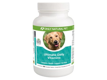 Only Natural Pet Ultimate Daily Canine Vitamins Chewable Tablets Online Hot Sale