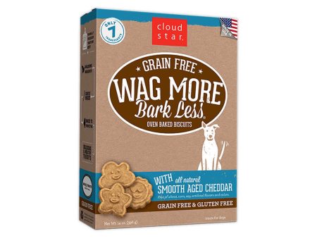 Cloud Star Wag More Bark Less Oven Baked Grain-Free Dog Biscuits For Sale